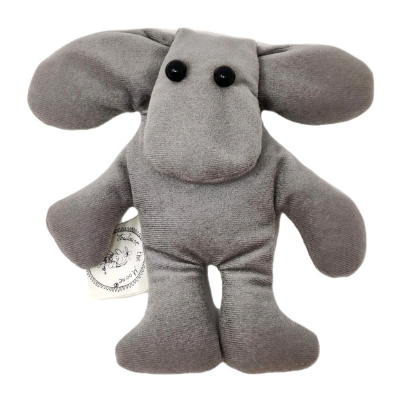 Toulouse the Moose Bean Bag Plush Rare Unique Handmade Cute Toy Book Character - Picture 1 of 16